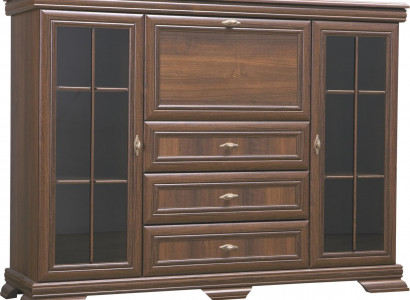 Wunnzëmmer-Schrack 158cm XXL Low Boards Kredenz Holz Kommod Sideboard Kommoden